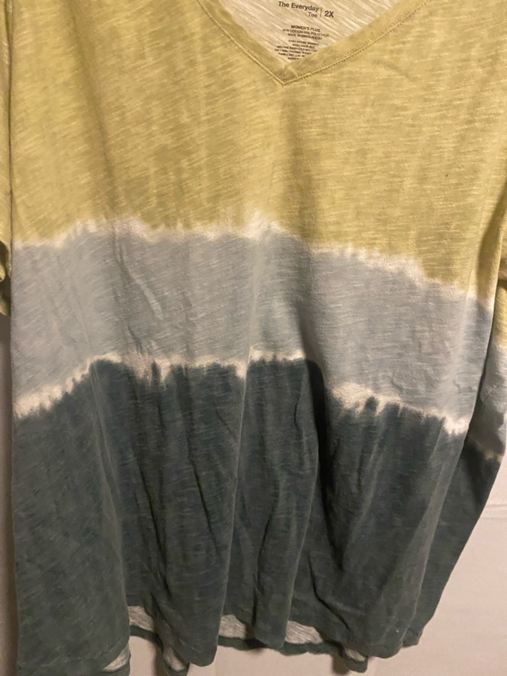 Sonoma Olive-Green V-Neck Everyday Tee - Picture 5 of 7